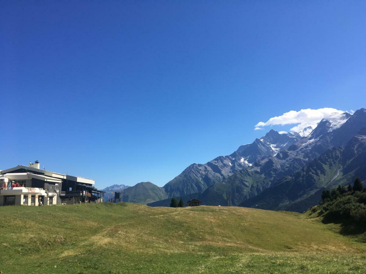 Les Pierres Blanches Mont Blanc Leilighet Les Contamines-Montjoie Eksteriør bilde